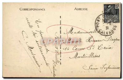 FALAISE — Porta do Castelo — LL — Verso