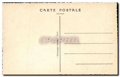 Falaise — ulica i brama Cordeliers — Fototypia l'Abetlie, Paryż — Rewers