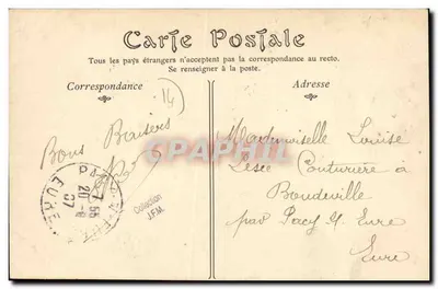 FALAISE — A Grande-Rua-Trinité — ND Fot, n°54 — Verso