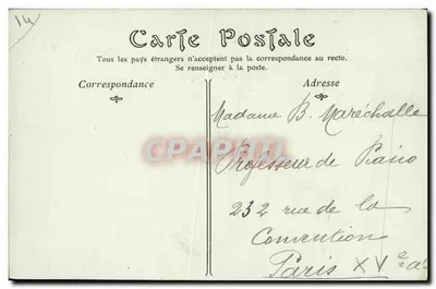 FALAISE — A Rue Lecomte — ND Phot — Verso