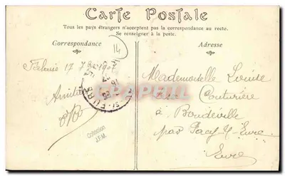 Falaise — A Rua de Argentan — C. Jeanne, fot.-edit. - Falaise — Verso