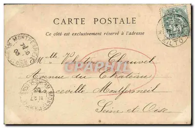 Falaise — Estátua de Guilherme o Conquistador — ND Phot — Verso