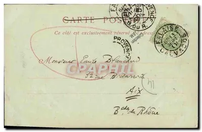 Falaise — Les Maisons Blanches & le Val d'Ante — ND. Ehot — Verso
