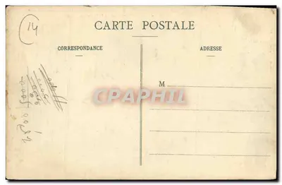 FALAISE (Calvados) — Vista tirada na rue de la Fleurière — A. Vaussay — Verso