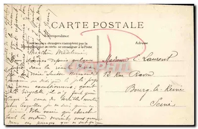 Falaise — Vue générale — C. Gleanne, édit. phot. Calvados — Verso