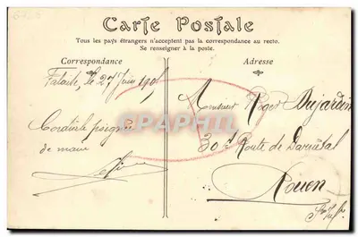 Falaise — Vista geral — ND Phot — Verso