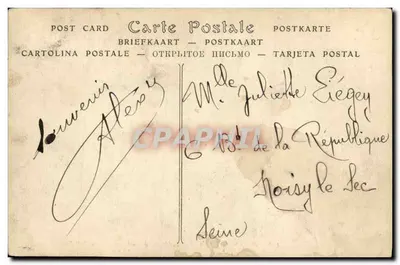L'Orne em Pont-Ecrepin — Arredores de Falaise — ND Phot. — Verso