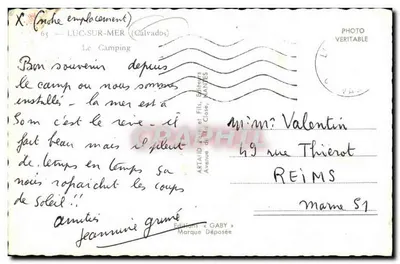 Camping w Lug-sur-Mer — Calvados — Wydawnictwo Gaby — Rewers