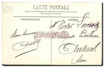 LUC-SUR-MER — Widok na Brèche du Quilhoc z lotu ptaka — LL. — Rewers
