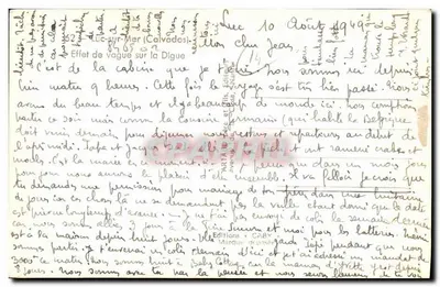 Efeito de onda na Digue — Luc-sur-Mer (Calvados) — Gibby — Verso