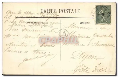 Luc-sur-Mer — La Digue y la Playa — LL. n°6 — Reverso