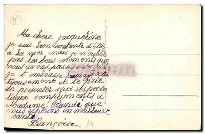 LUC-sur-MER — Sulla Digue — Verso