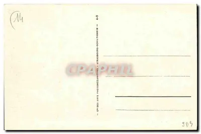 Luc-sur-Mer — A Digue — editor CH des Arts, Strasbourg-Schiltigheim, n° 103 — Verso