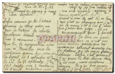 LUC-sur-MER — La Digue et la Plage — Edit. Delaunay — Verso