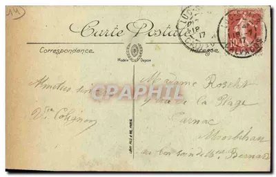 Luc-sur-Mer — Widok na Digue — LL. n°66 — Rewers