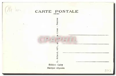 Luc-sur-Mer (Calvados) — Um espigão — Saby, n°35 — Verso