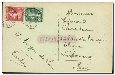 Luc-sur-Mer — Rybańce na mierzkach — Neuirden Frères, nr 96 — Rewers