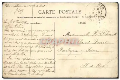 Luc-sur-Mer — La Chiesa dei Bagnanti — Collezione Bouschet, Bazar de la Bigne, Luc-sur-Mer — Verso