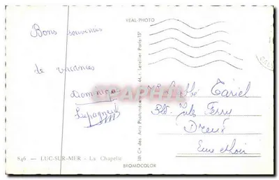 Luc-sur-Mer — La Capilla — Cap — Reverso