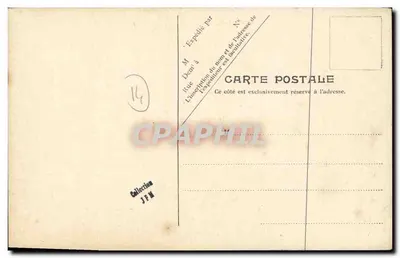 Vieux-Luc — Katedra — Clichés L.M. Nr 13 — Rewers