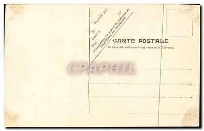 Luc-sur-Mer — A Igreja — V.P. Paris No. 1 — Verso