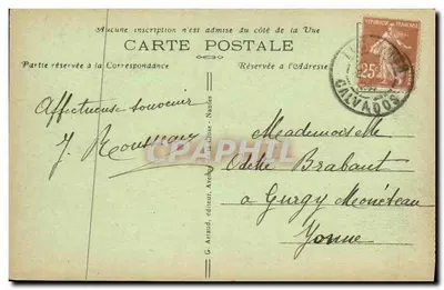 Luc-sur-Mer — Katedra i Stara Wieża — Rewers