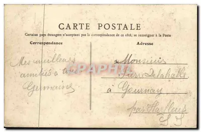 Luc-sur-Mer (Calvados) — Katedra i Cmentarz — Wydawca nieznany — Rewers