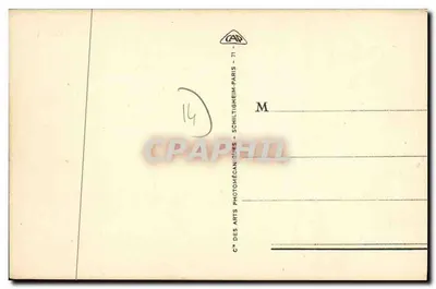 LUC-sur-MER - Les falaises — CPAH 41 — éditeur CAV — Rewers