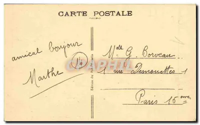 LUC-sur-MER — Na falach — Wydawnictwo Petit Paradis, n° 664 — Rewers