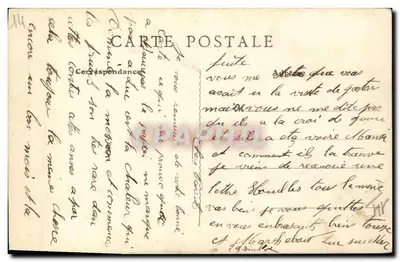 Luc-sur-Mer (Calvados) — Le Falaise — B.F., Parigi — Verso