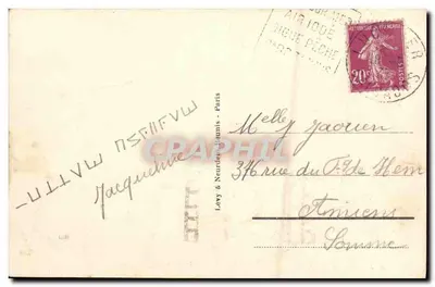 LUC-sur-MER — Plaża przy niskiej mierze — wydawca A.R.B. n°29 — Rewers