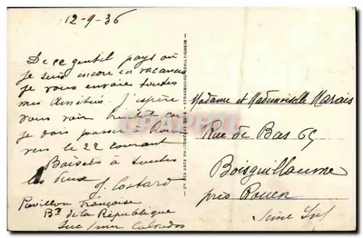 LUC-sur-MER - La Plage e la Digue — LL — Verso