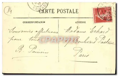 Luc-sur-Mer — La Mer monte. — Éditeur non identifié, n° 44 — Rewers
