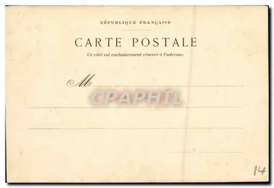 Luc-sur-Mer — A Praia — J. Brughez, Editor, Caen — Verso