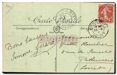 Luc-sur-Mer — A Praia — LL. — N° 56 — Verso
