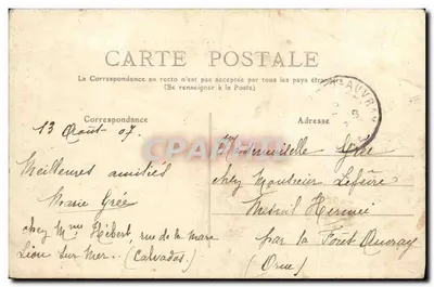 Luc sur Mer — Rue du Grand Orient — uitgever MT — Achterkant