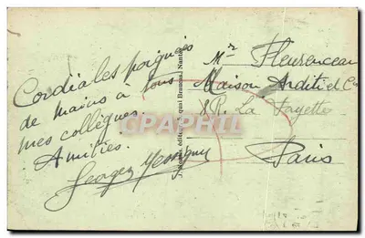 LUC-sur-MER (Calvados) — Rue Guynemer — Grand Hôtel i Bazar Ed. Tellier — nr 30 — Rewers