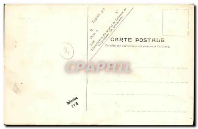 Luc-sur-Mer — Plaża i ulica Courseulles — V. P. Paris No. 7 — Rewers
