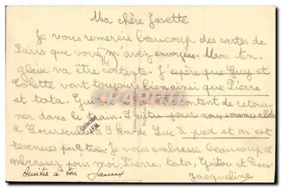 LUC-sur-MER — Aleja Morza i Ratusz — Rewers