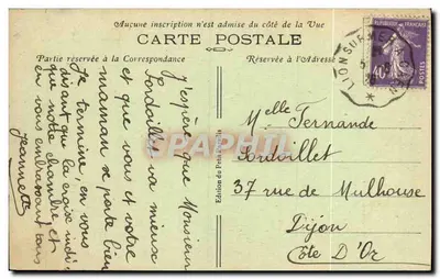 Luc-sur-Mer — ulica Grand-Orient — wydawnictwo Paul-Potélis — Rewers