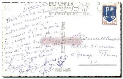 Luc-sur-Mer — vista panorâmica — Edições Pierre et Fils, Nantes — Verso
