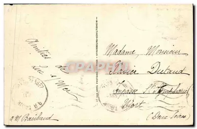 LUC-sur-MER — Vista geral da Digue — editor A.R. n°5 — Verso