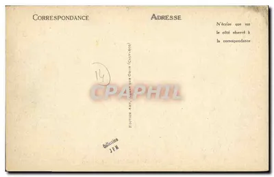 AUNAY-SUR-ODON — O Hospital — Edição Aunay-sur-Odon (Calvados) — Verso
