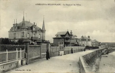 Asnelles-la-Belle-Plage — A Digue e as Villas — Coleção LM, N° 94