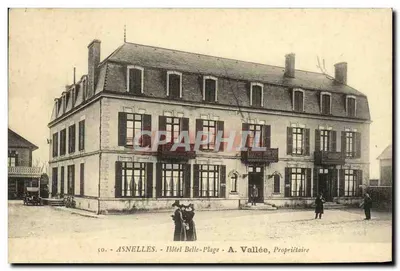Asnelles - Hotel Belle-Plage - A. Vallée, Proprietário