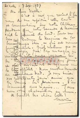 Asnelles - Hotel Belle-Plage - A. Vallée, Proprietário — Verso