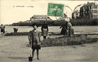 Asnelles — A Praia — Coleção Beaurepaire