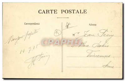Asnelles — Naufragio do « Marcia C. D. » jogado na costa durante a tempestade de neve de janeiro de 1882 — Verso