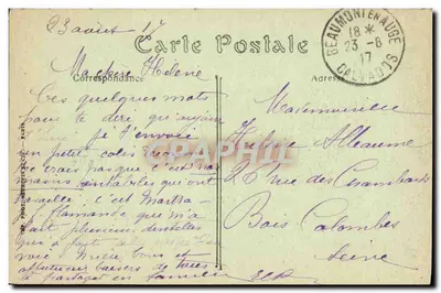 AUBERVILLE. — Le Falaise. — ND. Fotografia. — n° 116 — Verso