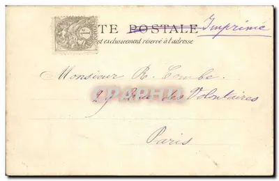 Asnelles-la-Belle-Plage — Digue (Widok zakończony stroną Fresné) — F.A. 2191 — Rewers
